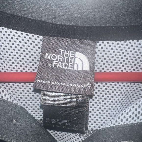 EUC M XL North Face Gray Polo 👕 Shirt - Picture 4 of 13